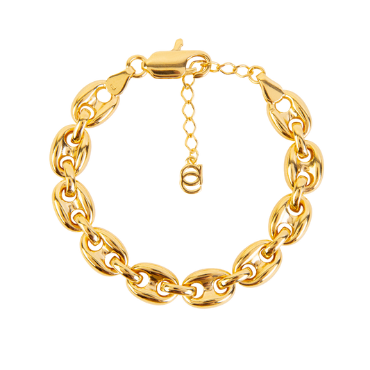 Armbånd Big Anchor Gold