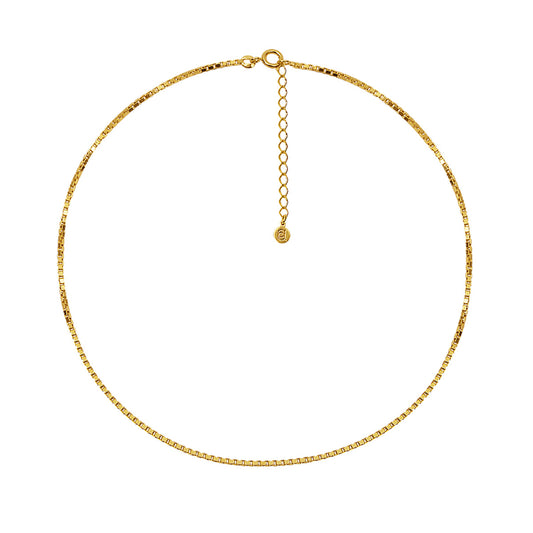 Smykke Box Chain Gold