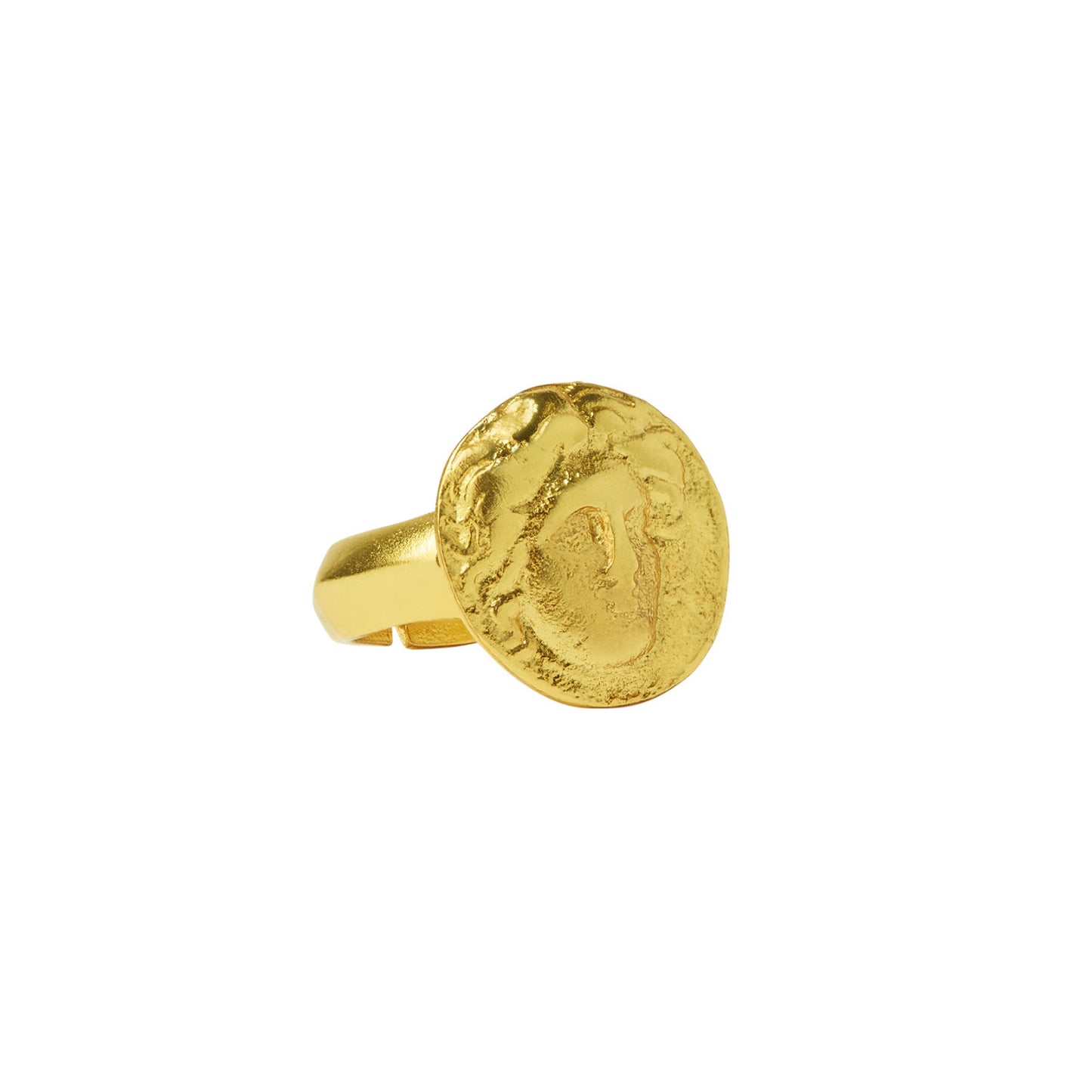 Ring Gorgon Medusa Signet Ring