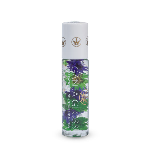 Ganja Gloss Recreational Roll-On Lip Gloss, Cookie Haze
