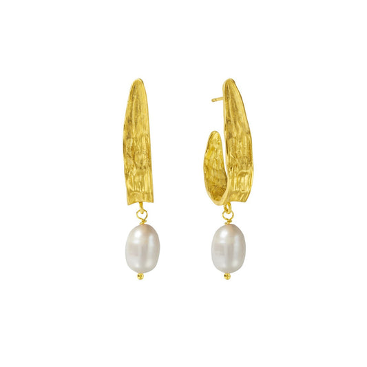 Øredobber Judy Pearl Hoop