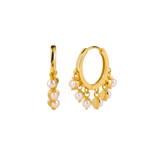 Øredobber Martini Gold