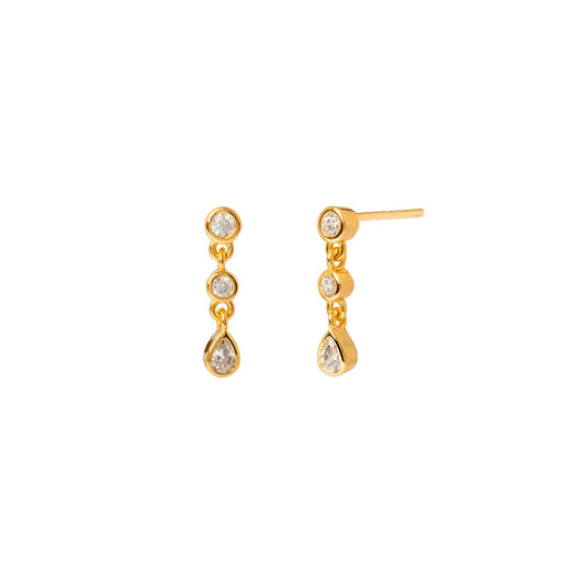 Øredobber Paradiso Gold