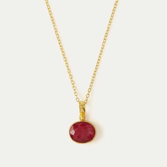 Smykke Siena Ruby Pendant