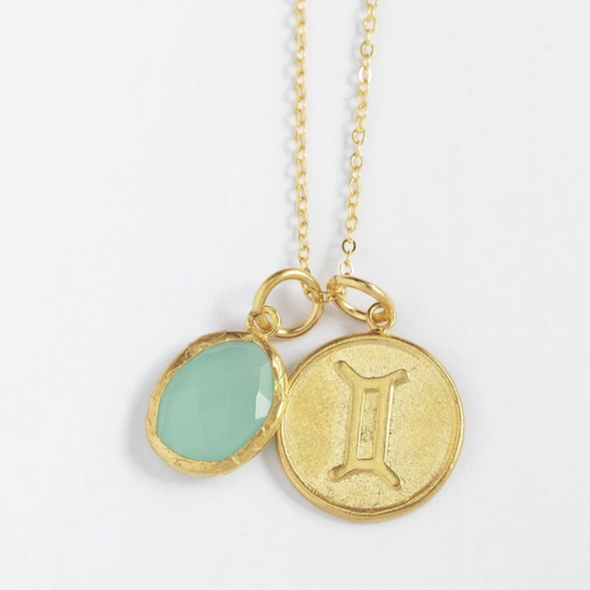 Smykke Tvillingene Aquamarine