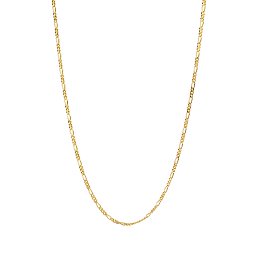 Smykke Thin Figaro Chain Gold