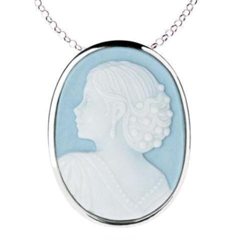 Smykke Cameo Grace. Dusk Blue