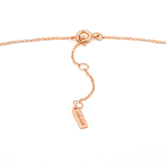Smykke Kjedeforlenger Rosegull