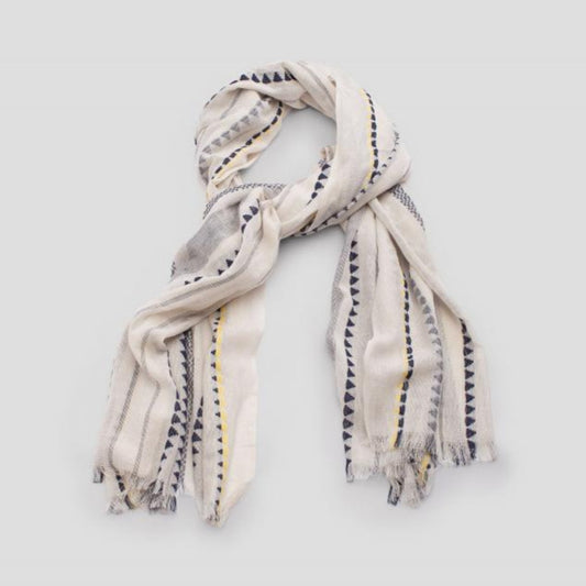 Skjerf 100 % bomull. Arlet